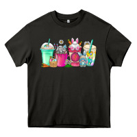 Asphalt easter day coffee Heavy Core Tee - CowhideDigitalArt