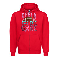Red cheer for the core Zipper Hoodie - HRA Design Shop