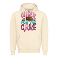 Sandshell cheer for the core Zipper Hoodie - HRA Design Shop