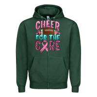 Sports Green cheer for the core Zipper Hoodie - HRA Design Shop