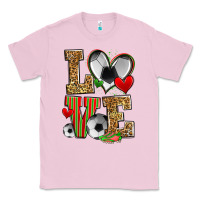 Bubblegum Pink love soccer Classic Tee - Zillion Design Studio