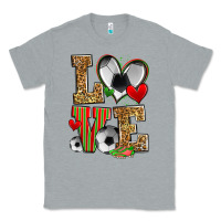 Heather Grey love soccer Classic Tee - Zillion Design Studio