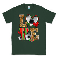Sports Green love soccer Classic Tee - Zillion Design Studio