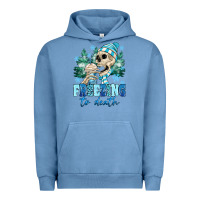Pigment Pebble Blue Freezing To Death Urban Hoodie - MaliasSmallBusiness