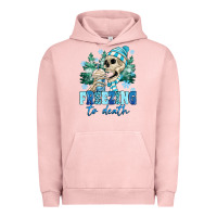 Pigment Salmon Freezing To Death Urban Hoodie - MaliasSmallBusiness