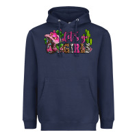 Navy lets go girls with boots and hats Heavyweight Hoodie - AdoDesignShop