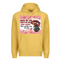 Antique Gold roses are red violets are blue i have 5  fingers t Premium Hoodie - MaliasSmallBusiness