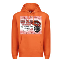 Carrot roses are red violets are blue i have 5  fingers t Premium Hoodie - MaliasSmallBusiness
