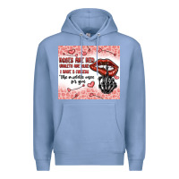 Colony Blue roses are red violets are blue i have 5  fingers t Premium Hoodie - MaliasSmallBusiness