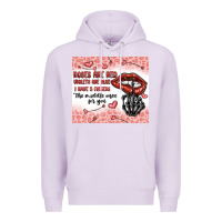 Lilac roses are red violets are blue i have 5  fingers t Premium Hoodie - MaliasSmallBusiness
