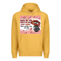 Mustard roses are red violets are blue i have 5  fingers t Premium Hoodie - MaliasSmallBusiness