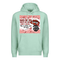 Seafoam roses are red violets are blue i have 5  fingers t Premium Hoodie - MaliasSmallBusiness