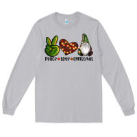 Peace Love Gnomes Christmas Long Sleeve Tee | Teevron