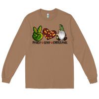 Toasted Coconut peace love gnomes christmas Long Sleeve Tee - RanaPortraitStore