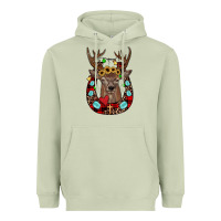 Matcha christmas horseshoe Heavyweight Hoodie - JahusDesignShop
