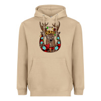 Mushroom christmas horseshoe Heavyweight Hoodie - JahusDesignShop