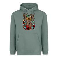 Sage christmas horseshoe Heavyweight Hoodie - JahusDesignShop