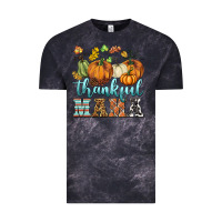 Cloud Black thankful mama Vintage Tee - BarkalooDesign