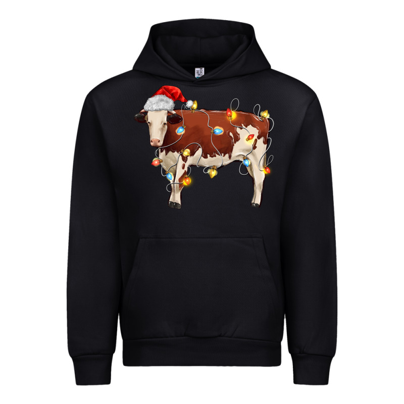 Christmas Cow Urban Hoodie by MaliasSmallBusiness | Teevron
