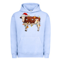 Pigment Grape Ice Christmas cow Urban Hoodie - MaliasSmallBusiness