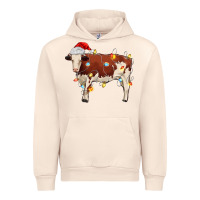 Sandshell Christmas cow Urban Hoodie - MaliasSmallBusiness
