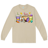 Mushroom easter day coffee cups Long Sleeve Tee - Zillion Design Studio