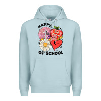 Blue Mist happy 100 days of school Premium Hoodie - MaliasSmallBusiness