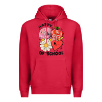 Cardinal happy 100 days of school Premium Hoodie - MaliasSmallBusiness