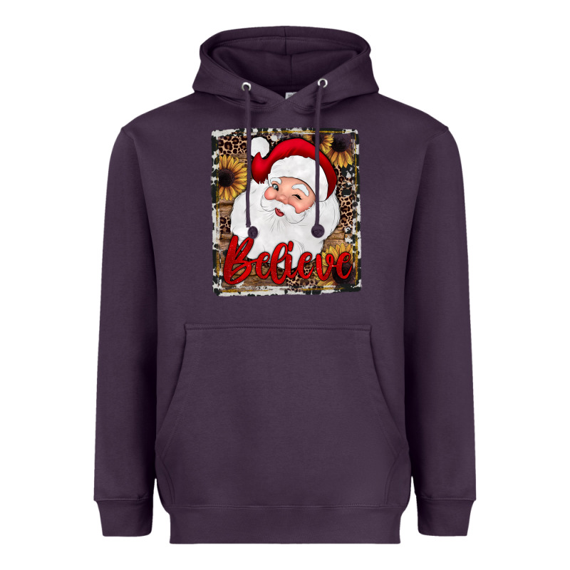 Believe Santa Heavyweight Hoodie by JahusDesignShop | Teevron