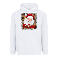 White believe santa Heavyweight Hoodie - JahusDesignShop