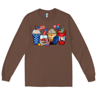 Chestnut 4th of july coffee cups Long Sleeve Tee - Zillion Design Studio