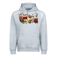 Heather Grey lumberjack coffee Urban Hoodie - MaliasSmallBusiness