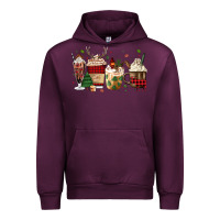 Mauve Wine lumberjack coffee Urban Hoodie - MaliasSmallBusiness