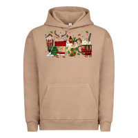 Pigment Burro lumberjack coffee Urban Hoodie - MaliasSmallBusiness
