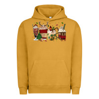 Pigment Peanut Butter lumberjack coffee Urban Hoodie - MaliasSmallBusiness
