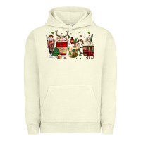 Pigment Pistachio lumberjack coffee Urban Hoodie - MaliasSmallBusiness