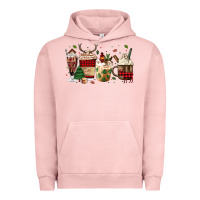 Pigment Salmon lumberjack coffee Urban Hoodie - MaliasSmallBusiness