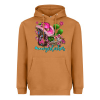Meerkat cowgirl vibes with boots and gun Heavyweight Hoodie - AdoDesignShop