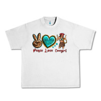 Lunar Rock peace love cowgirl Urban Heavy Tee - texasbilliewilder