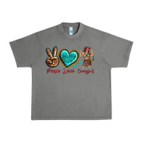 Tornado peace love cowgirl Urban Heavy Tee - texasbilliewilder