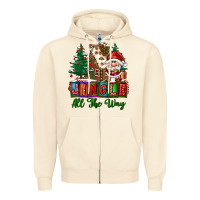 Sandshell jingle all the way Zipper Hoodie - FaDigitalArtStudio