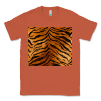 Copper handdrawn tiger pattern Classic Tee - BarkalooDesign