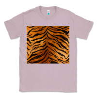 Lilac handdrawn tiger pattern Classic Tee - BarkalooDesign