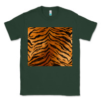 Sports Green handdrawn tiger pattern Classic Tee - BarkalooDesign