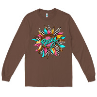 Chestnut racing sunflower Long Sleeve Tee - AdoDesignShop