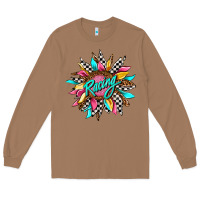 Toasted Coconut racing sunflower Long Sleeve Tee - AdoDesignShop
