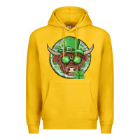 Lemon st. patrick's day heifer Premium Hoodie - MaliasSmallBusiness