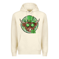 Sandshell st. patrick's day heifer Premium Hoodie - MaliasSmallBusiness
