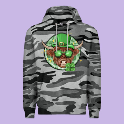 St. Patrick's Day Heifer Premium Hoodie Designed By Maliassmallbusiness