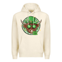 Tofu st. patrick's day heifer Premium Hoodie - MaliasSmallBusiness
